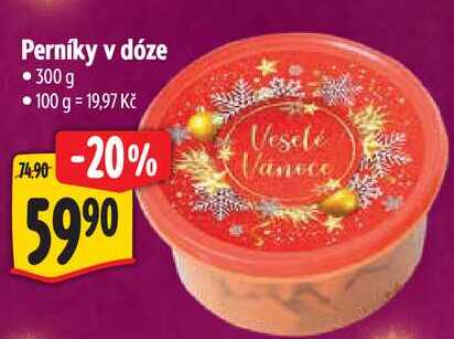 Perníky v dóze, 300 g