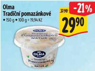 Olma Tradiční pomazánkové, 150 g