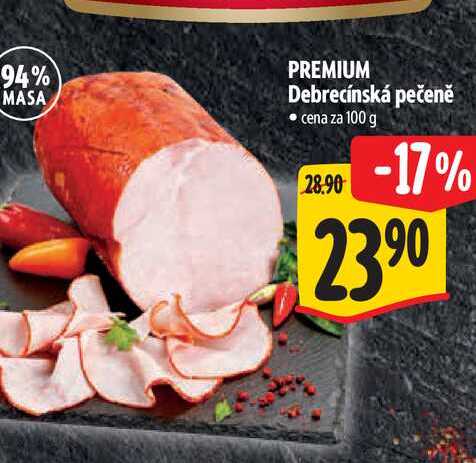PREMIUM Debrecínská pečeně 100 g