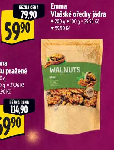 Emma Vlašské ořechy jádra, 200 g