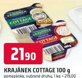 KRAJÁNEK COTTAGE 100 g pomazánka