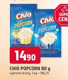 CHIO POPCORN 80 g