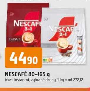 NESCAFÉ 80-165 g
