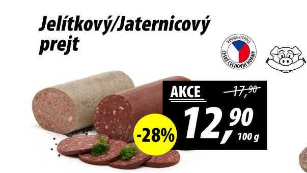 Jelítkový/Jaternicový prejt, 100 g