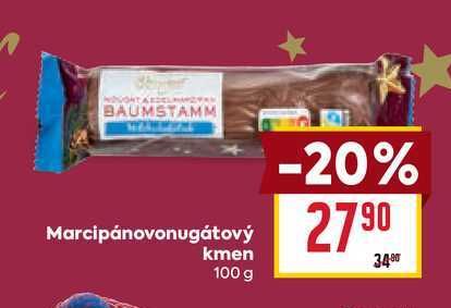 Marcipánovonugátový kmen 100g