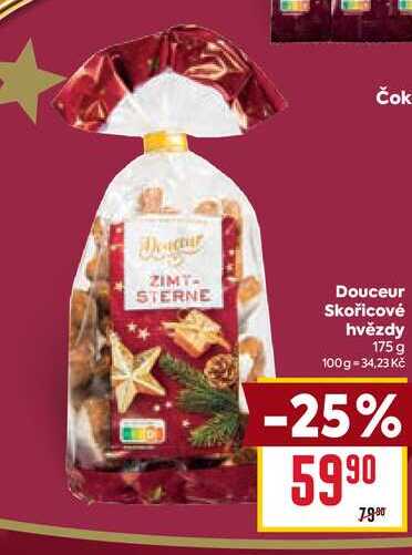 Douceur Skořicové hvězdy 175g