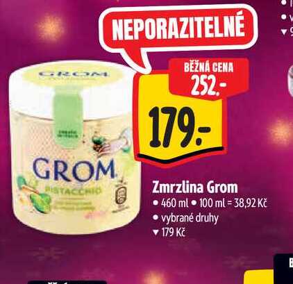  Zmrzlina Grom  460 ml  