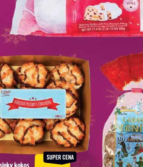 Pusinky kokos s čokoládou 200 g