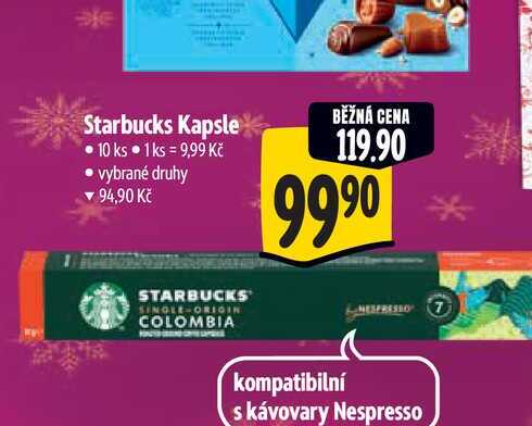 Starbucks Kapsle 10 ks