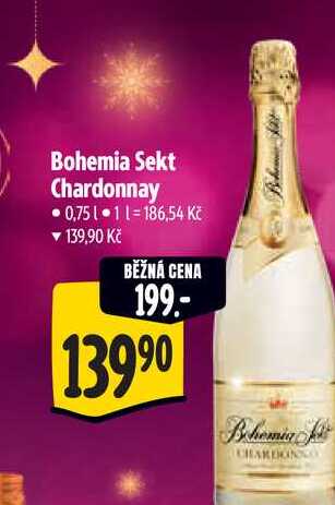 Bohemia Sekt Chardonnay 0,75 l