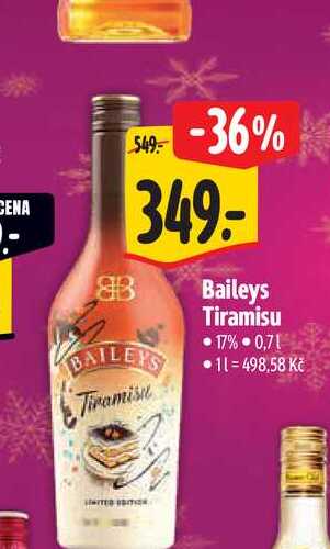  Baileys Tiramisu 17% 0,7 l