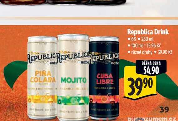  Republica Drink  250 ml