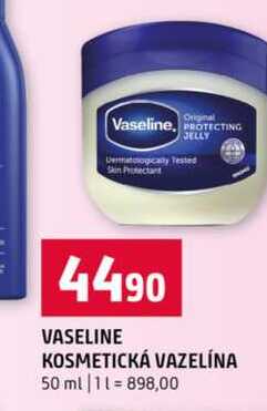 VASELINE KOSMETICKÁ VAZELÍNA 50 ml