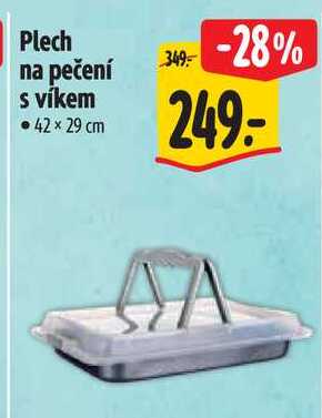 Plech na pečení s víkem