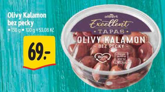 Olivy Kalamon bez pecky, 130 g