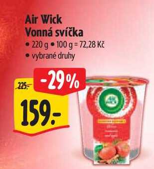 Air Wick Vonná svíčka, 220 g 