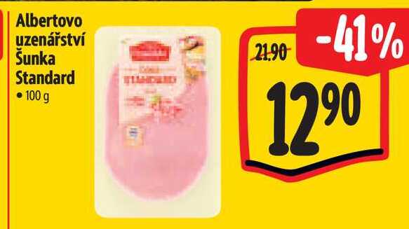 Albertovo uzenářství Sunka Standard, 100 g