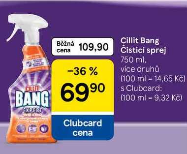 Cillit Bang Čisticí sprej, 750 ml