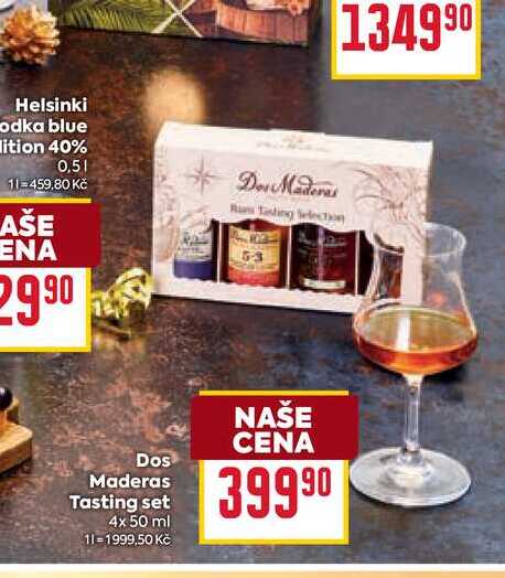 Dos Maderas Tasting set 4x50ml