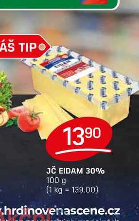 JČ EIDAM 30% 100 g 
