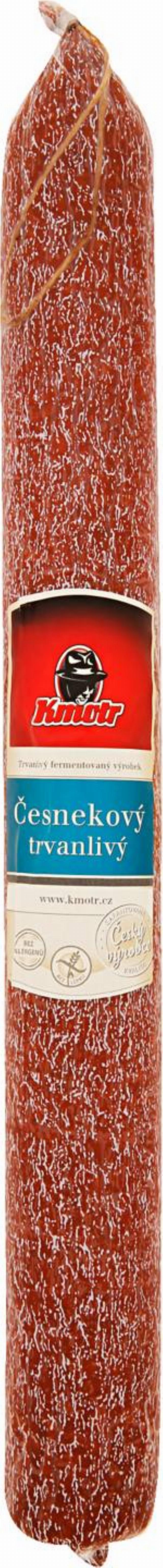 Kmotr Česnekový trvanlivý salám