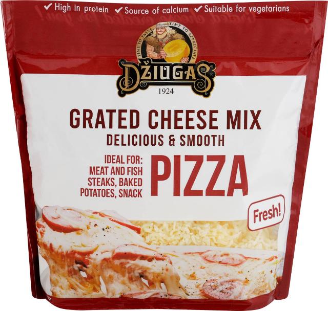 Džiugas MIX strouhaných sýrů Pizza