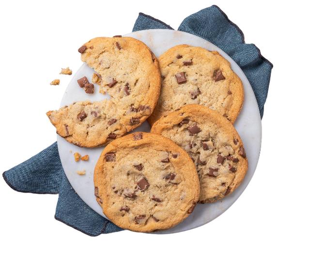 Cookies s kousky mléčné čokolády