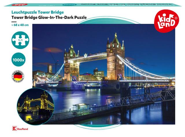 Kidland Svítící puzzle - Londýn cena za 1 kus