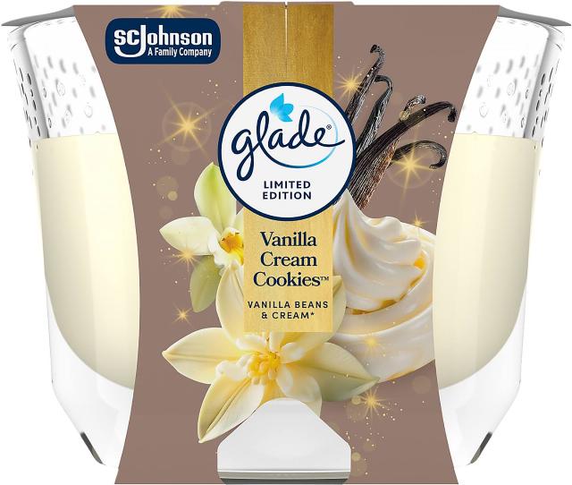 GLADE Vonná svíčka Cream Cookies