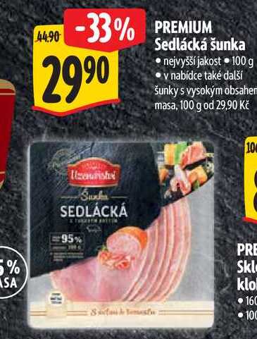 PREMIUM Sedlácká šunka, 100 g