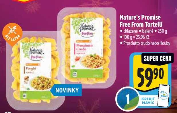 Nature's Promise Free From Tortelli, 250 g