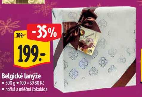 Belgické lanýže, 500 g