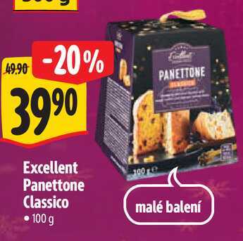 Excellent Panettone Classico, 100 g