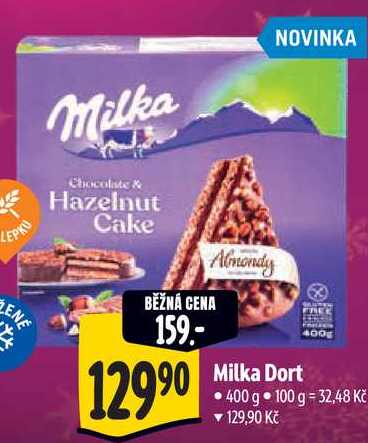 Milka Dort, 400 g