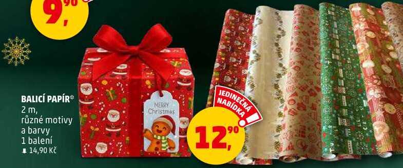 BALICÍ PAPÍR, 1 balení