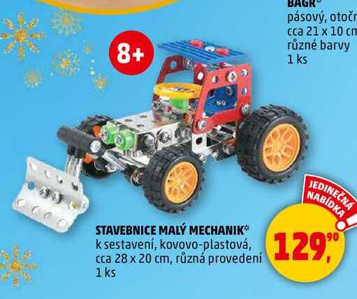STAVEBNICE MALÝ MECHANIK, 1 ks
