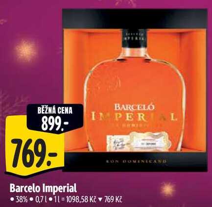Barcelo Imperial, 0,7 l