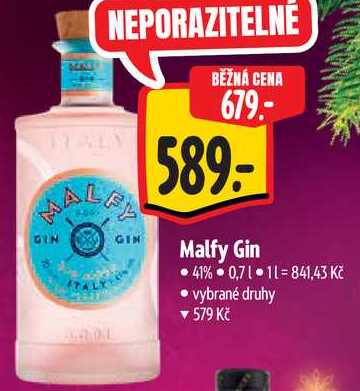 Malfy Gin, 0,7 l