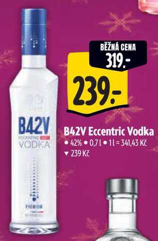 B42V Eccentric Vodka, 0,7 l