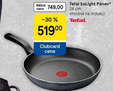 Tefal SoLight Pánev, vhodná na indukci, 24 cm