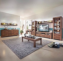 1: Obývací pokoj - nástěnná police