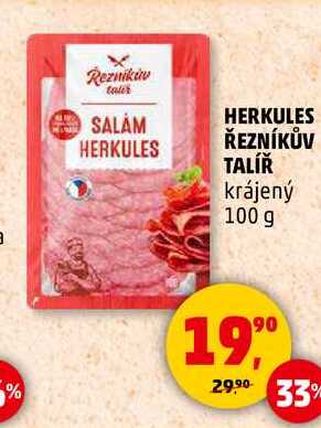 HERKULES ŘEZNÍKŮV TALÍŘ, 100 g 