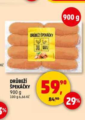 DRŮBEŽI ŠPEKAČKY, 900 g