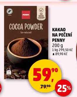 KAKAO NA PEČENÍ PENNY, 200 g
