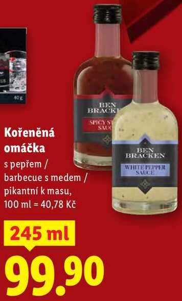 Kořeněná omáčka, 245 ml