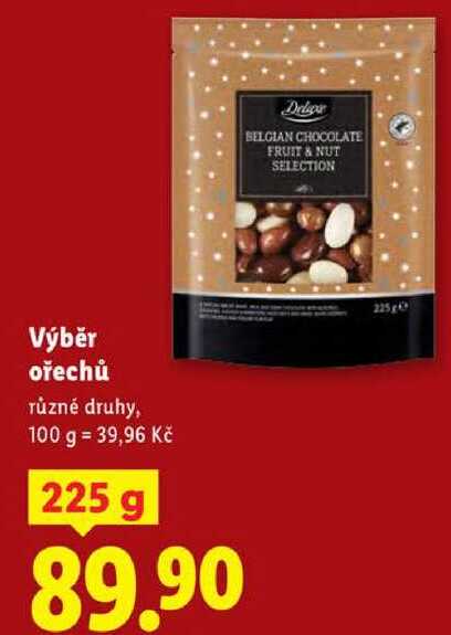 Výběr ořechů, 225 g