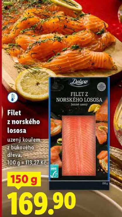 Filet z norského lososa, 150 g