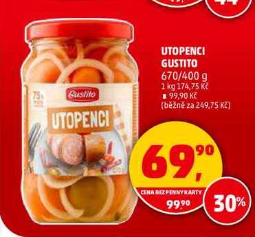 UTOPENCI GUSTITO, 670 g