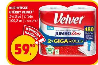 KUCHYŇSKÉ UTĚRKY VELVET, 2 role