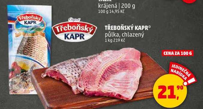 TŘEBOŇSKÝ KAPR, 100 g